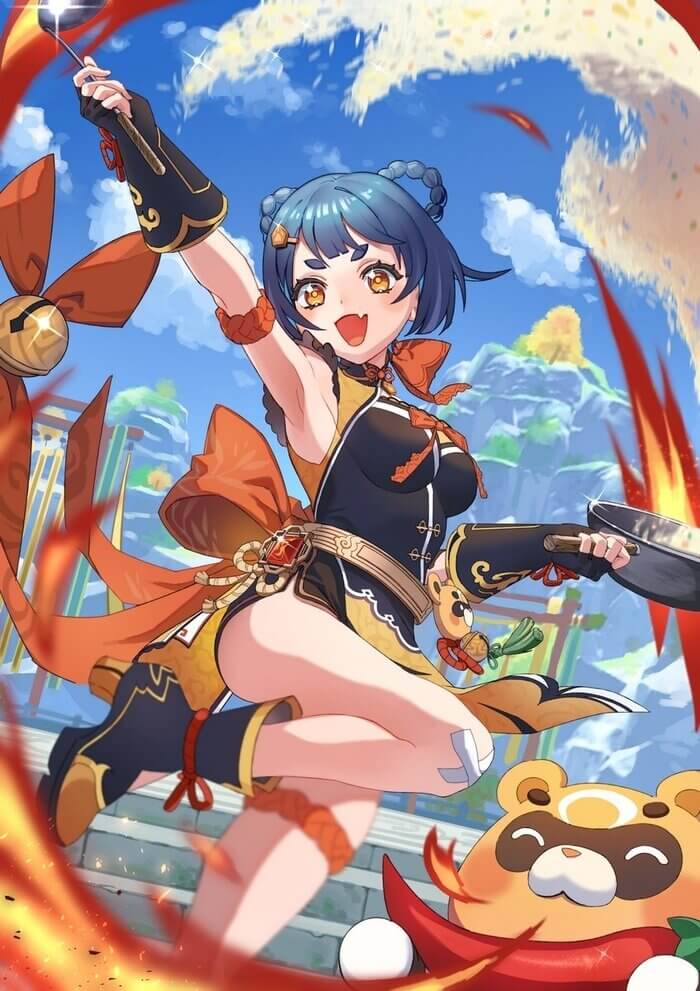 【原神】香菱のエロカワイイ画像を無料でまとめて貼っていくぜ☆