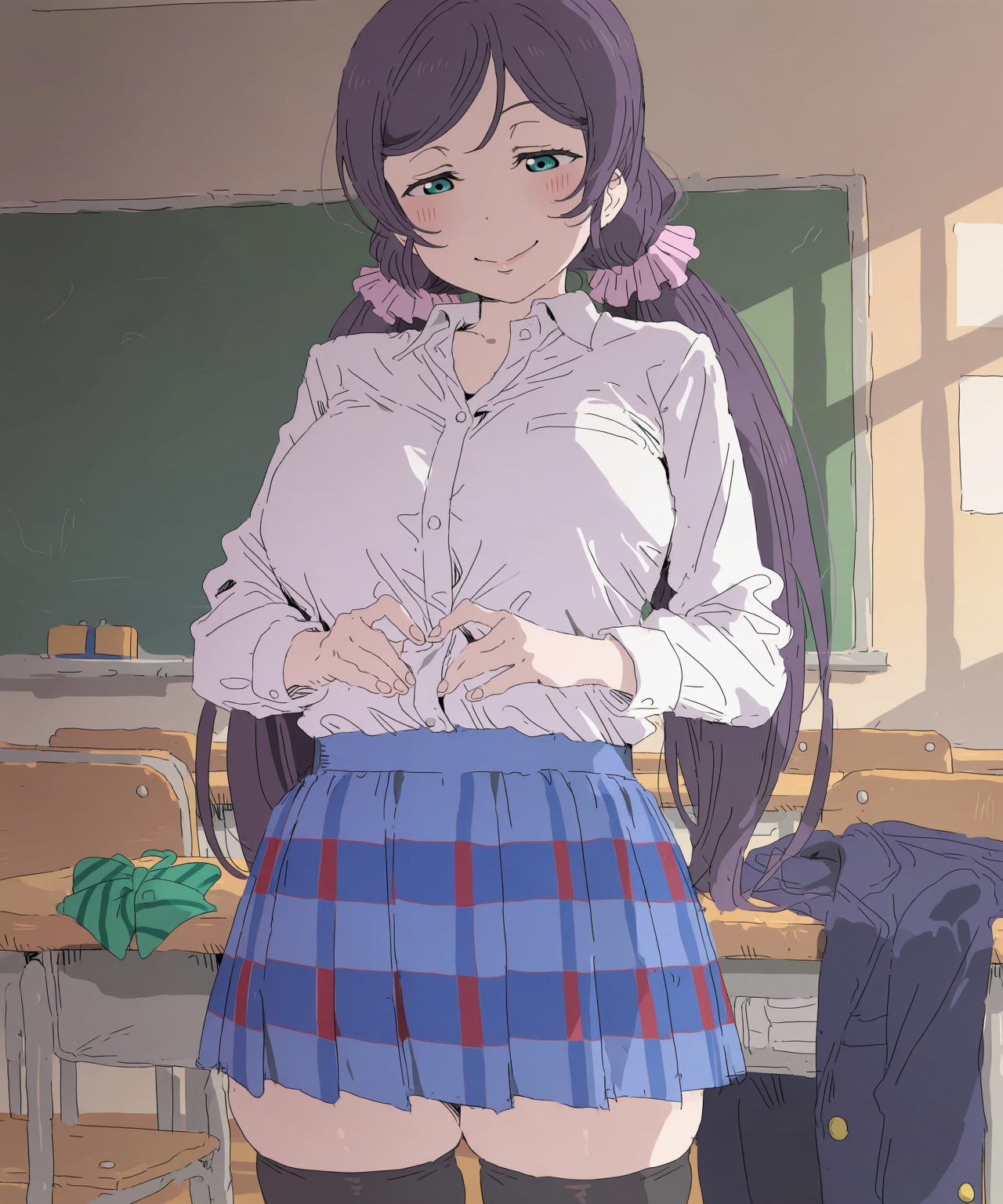 【ラブライブ!】東條希のがっつりむしゃぶりつきたいおっぱいエロ画像で即抜き!