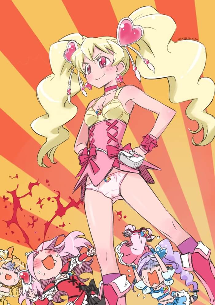 【プリキュア】桃園ラブの可愛い絵炉画像まとめ