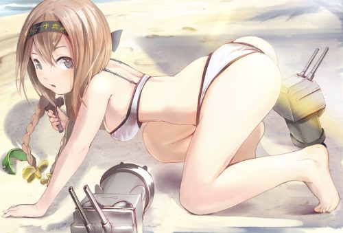 【艦隊これくしょん】秋月の可愛い絵炉画像まとめ