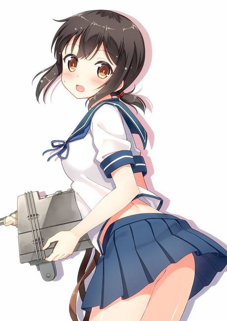 吹雪のオナニー姿を想像するだけでめっちゃ抜けるエロ画像【艦隊これくしょん】