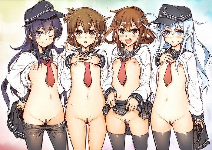 見てるだけで幸せになれる雷の無料エロ画像まとめ！(艦隊これくしょん)