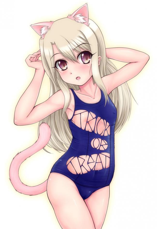 イリヤの悩殺必死のセクシーポーズのエロ画像！【プリズマ☆イリヤ】