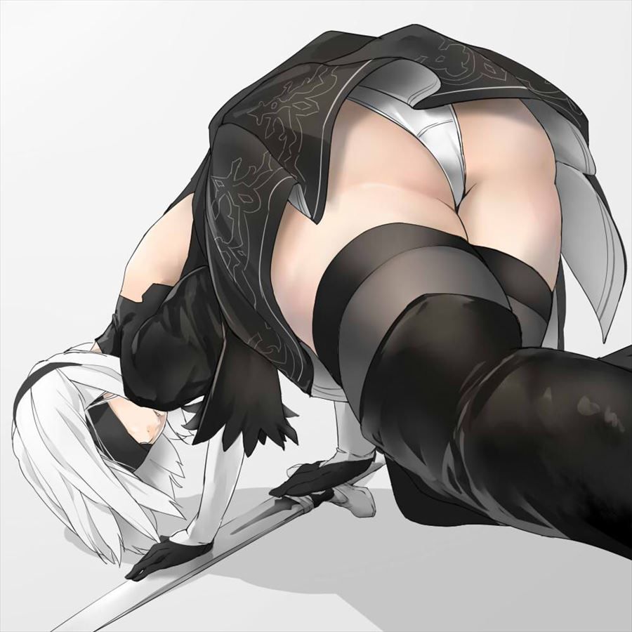 2Bのどエロい二次エロ画像がいっぱいおっぱい！【NieR Automata】