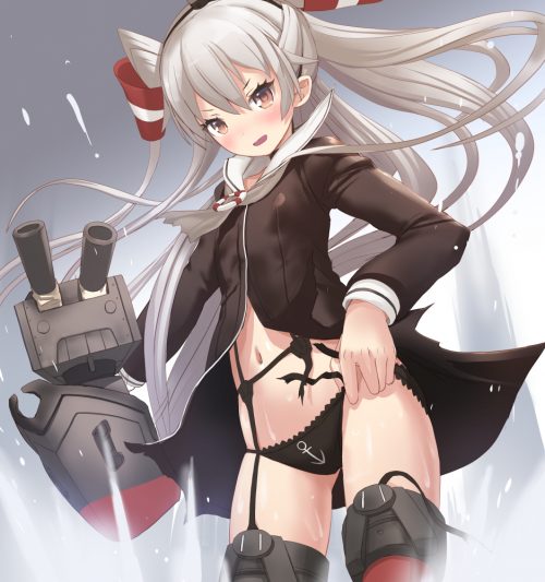 【艦隊これくしょん】天津風のがっつりむしゃぶりつきたいおっぱいエロ画像で即抜き！