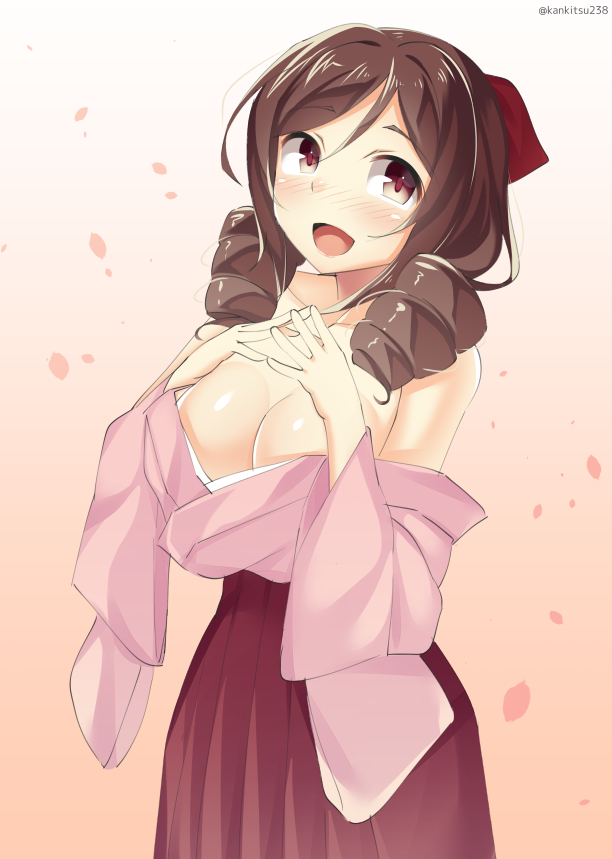 春風の悩殺必死のセクシーポーズのエロ画像！【艦隊これくしょん】