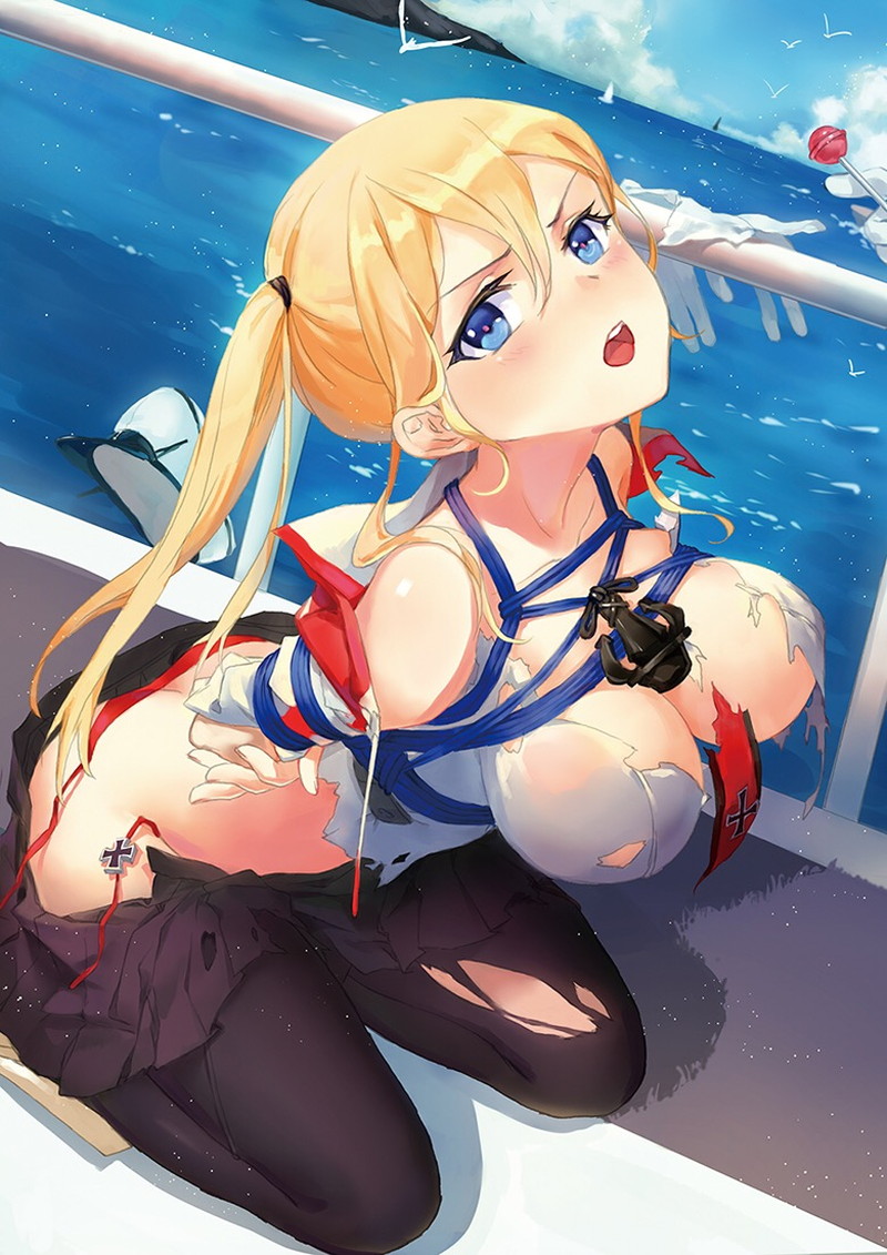【艦隊これくしょん】こんな超絶エッロエロなグラーフ・ツェッペリンの抜ける二次エロ画像があったのか？！