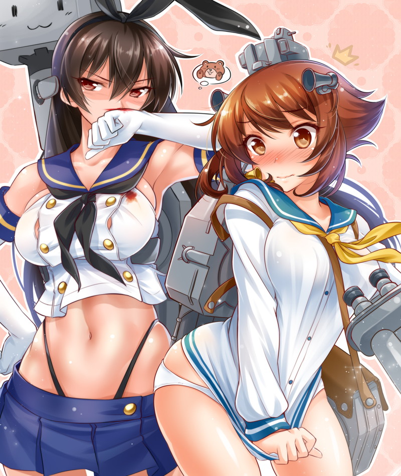 【艦隊これくしょん】二次元の世界に行って陸奥とめっちゃハメハメしたいと思わせるエロ画像まとめ