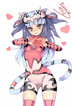 【パズル＆ドラゴンズ】ハクのかっこいい・かわいい二次エロ画像