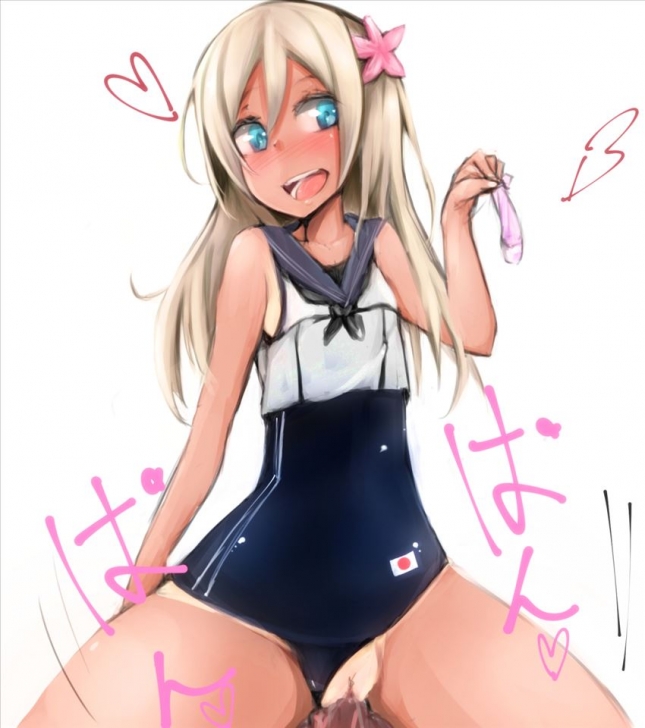 【艦隊これくしょん】呂500のがっつりむしゃぶりつきたいおっぱいエロ画像で即抜き！