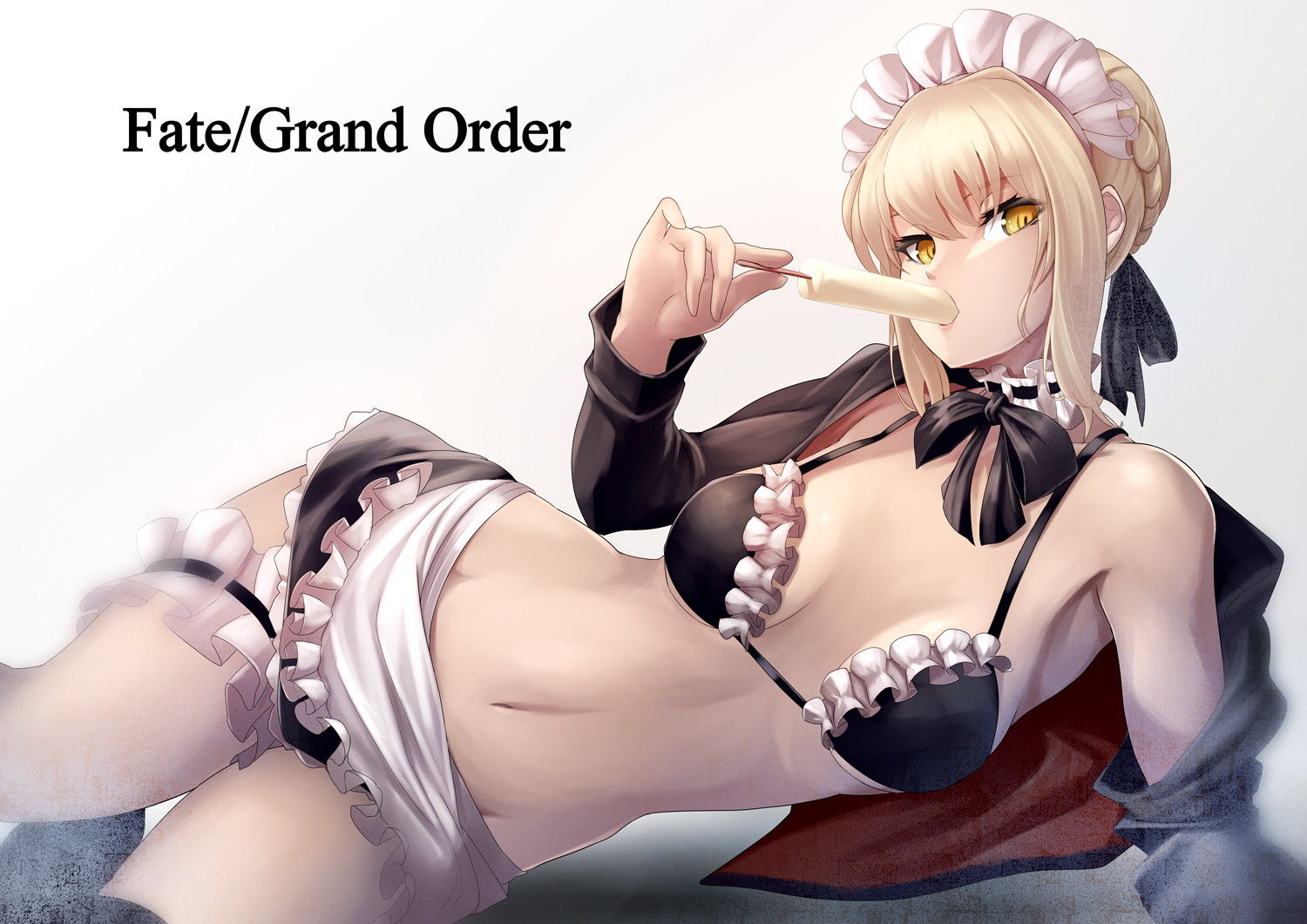 セイバーのおっぱいを好き放題ヤリ放題な二次エロ画像【Fate Grand Order】