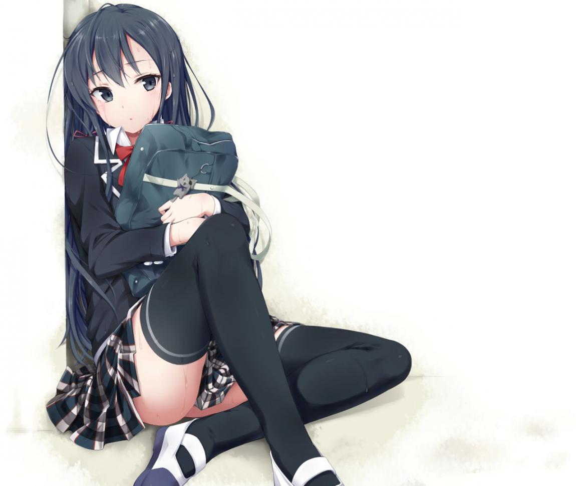 雪ノ下雪乃の悩殺必死のセクシーポーズのエロ画像!【やはり俺の青春ラブコメはまちがっている。】