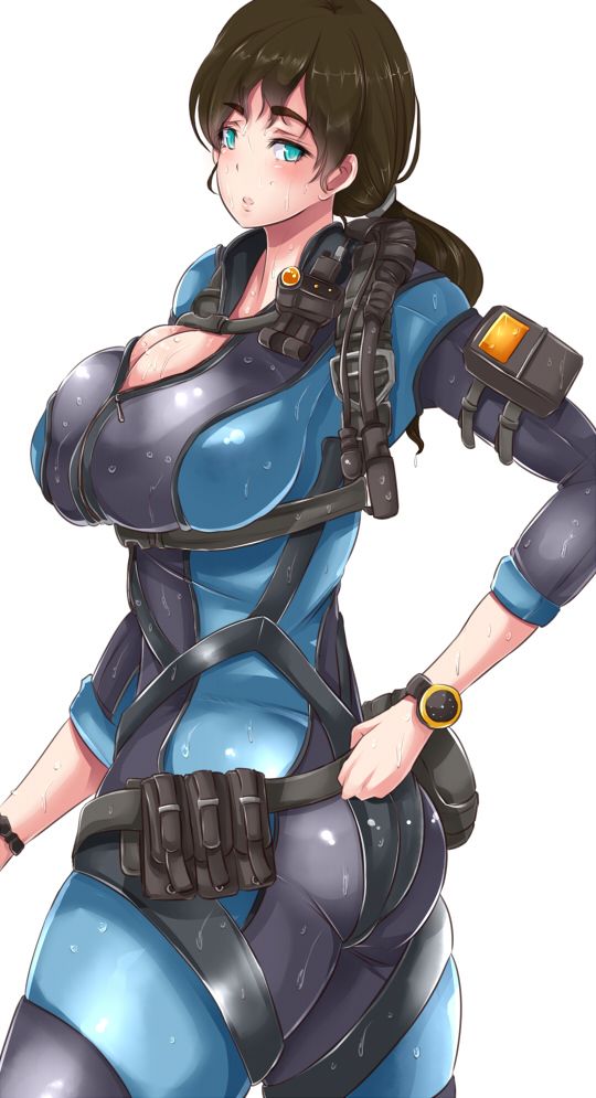 【バイオハザード】ジル・バレンタインのかっこいい・かわいい二次エロ画像