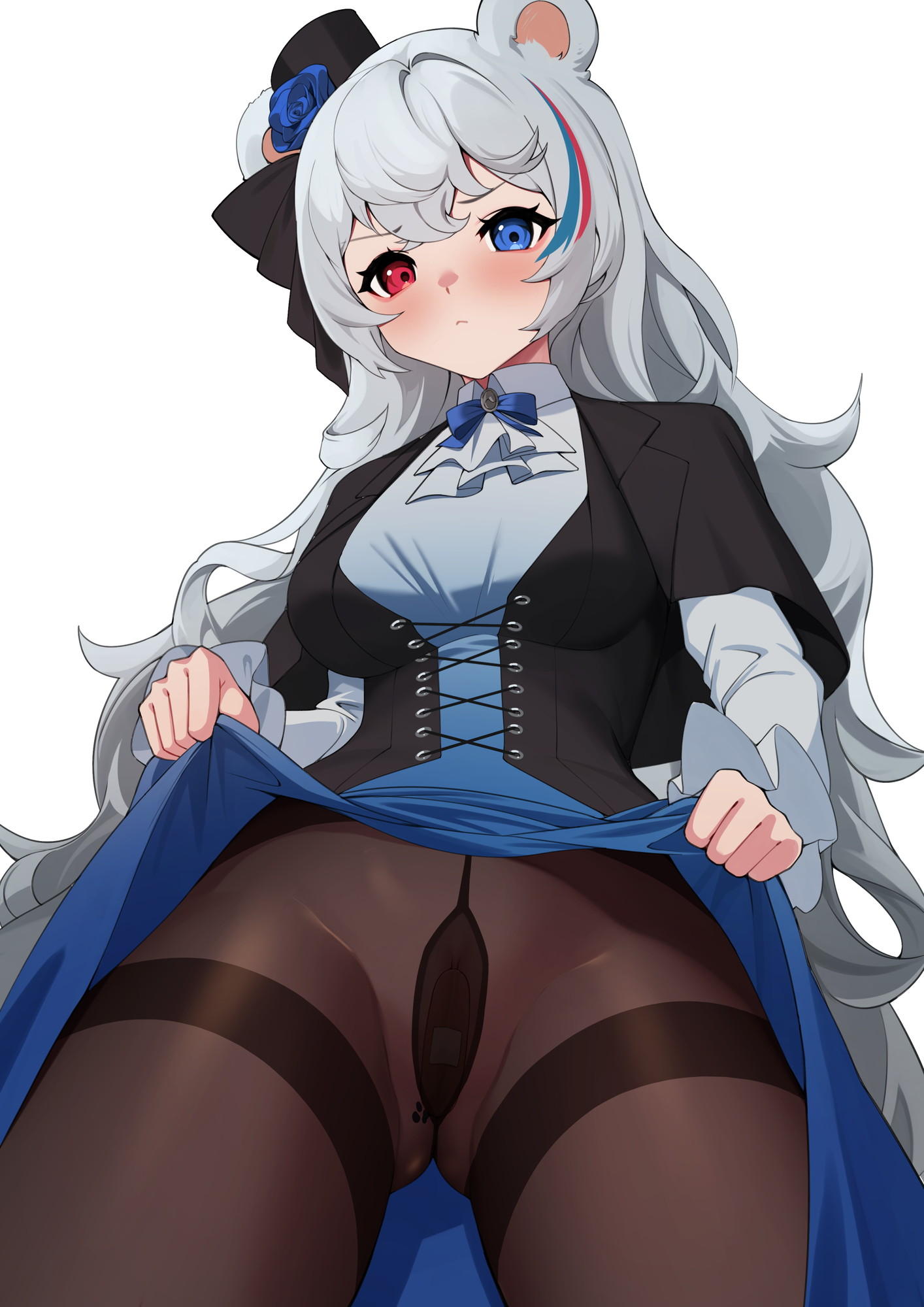 【アークナイツ】ロサのエッチでがっつり抜けるエロ画像