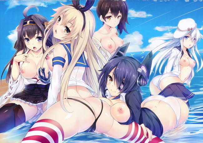 【艦隊これくしょん】加賀のイキ顔になってるドエロい抜ける画像