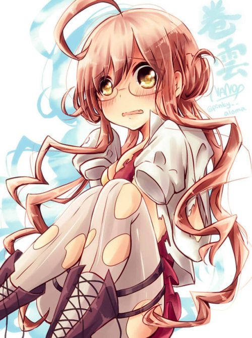 【エロ画像】艦隊これくしょんのエロコスプレの参考にしたくなる夕雲のキャラクター画像