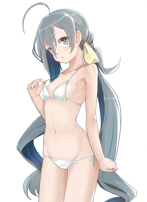 【エロ画像】艦隊これくしょんのエロコスプレの参考にしたくなる夕雲のキャラクター画像