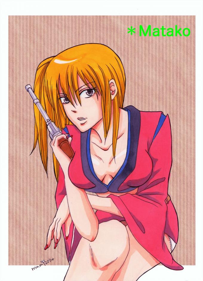 来島また子のセクシーで抜ける二次エロ画像集【銀魂】