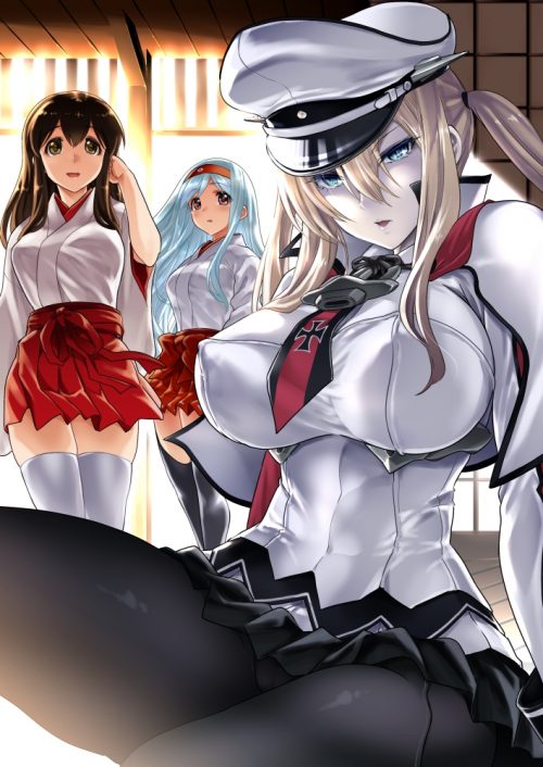 【艦隊これくしょん】グラーフ・ツェッペリンのエッチでがっつり抜けるエロ画像