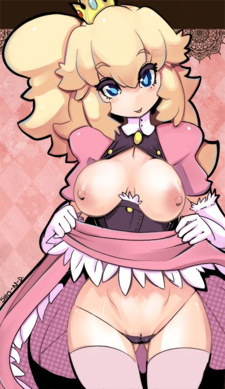 ピーチ姫の抜けるエッチなセックス画像！【スーパーマリオ】