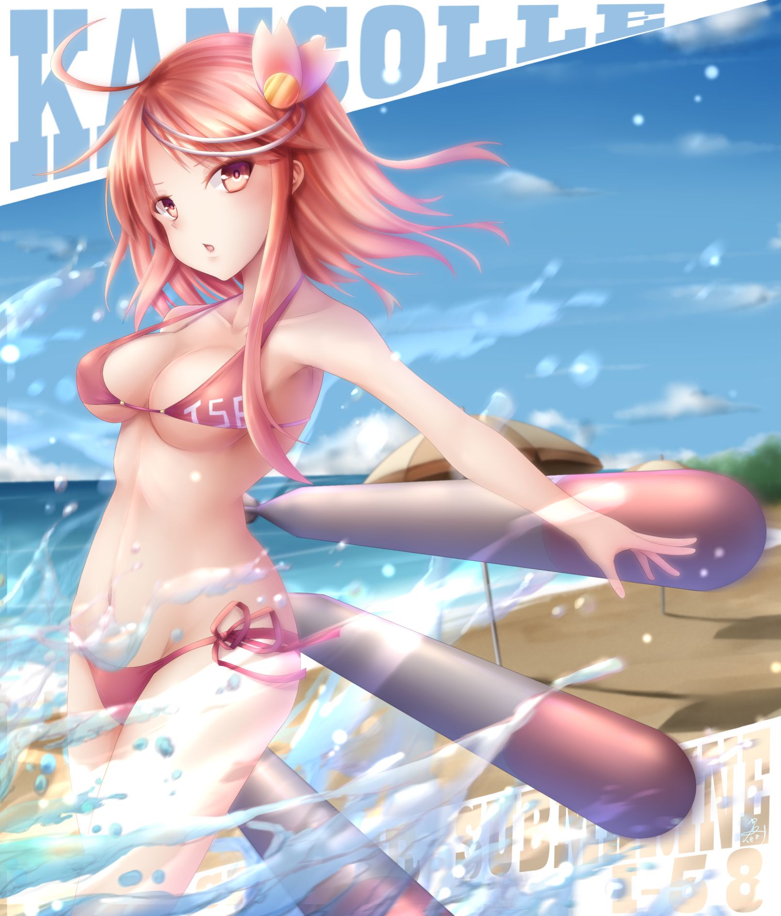 伊58のセクシーで抜ける二次エロ画像集【艦隊これくしょん】