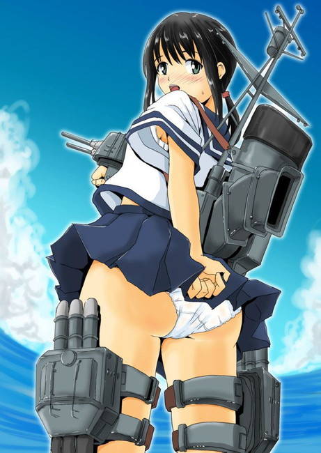 吹雪のオナニー姿を想像するだけでめっちゃ抜けるエロ画像【艦隊これくしょん】