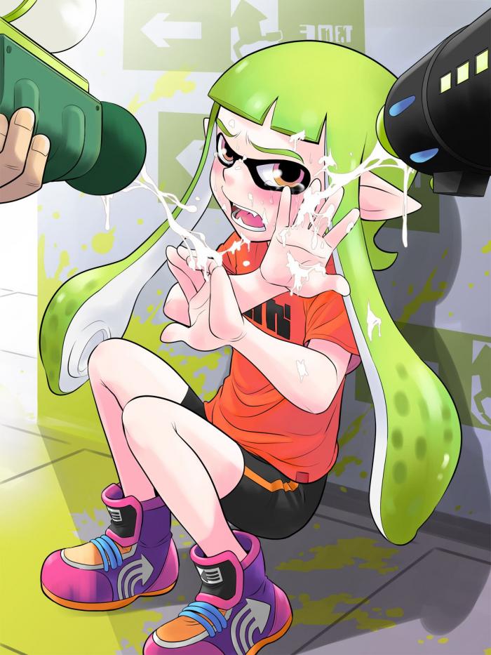 【スプラトゥーン】イカちゃんの抜けるセックス写真画像集