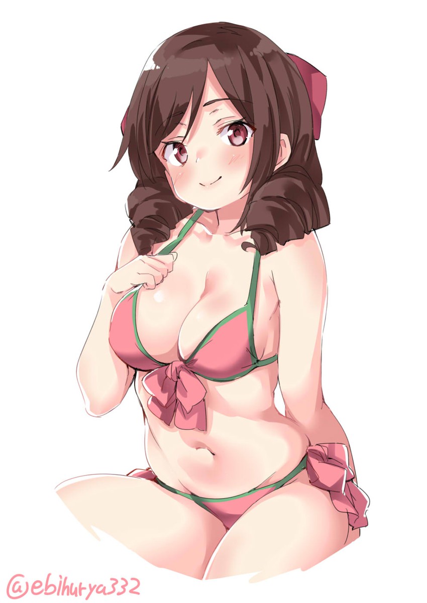 春風の悩殺必死のセクシーポーズのエロ画像！【艦隊これくしょん】