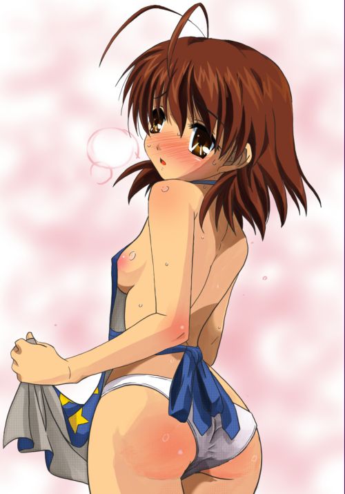 快楽に堕ちそうになってるアヘ顔の古河渚抜けるエロ画像！【CLANNAD】