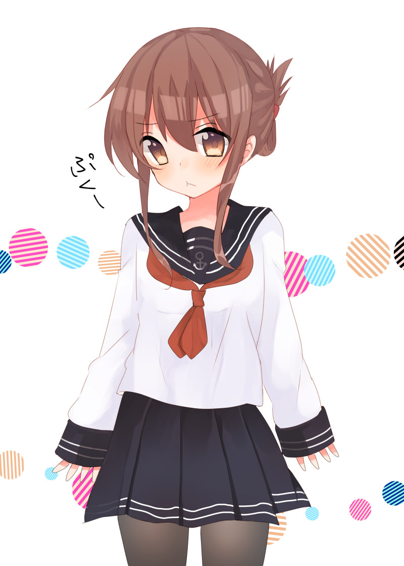 快楽に堕ちそうになってるアヘ顔の電抜けるエロ画像！【艦隊これくしょん】