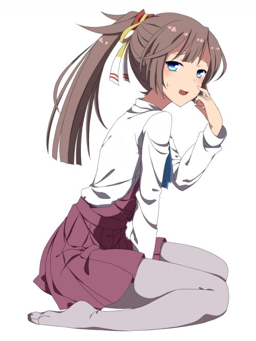 【エロ画像】艦隊これくしょんのエロコスプレの参考にしたくなる夕雲のキャラクター画像