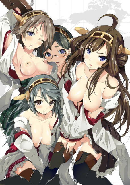 【艦隊これくしょん】榛名とハメハメ濃厚Ｈがしたくなる二次エロ画像