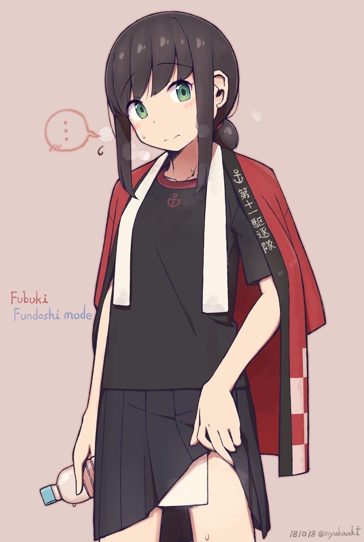 吹雪のオナニー姿を想像するだけでめっちゃ抜けるエロ画像【艦隊これくしょん】