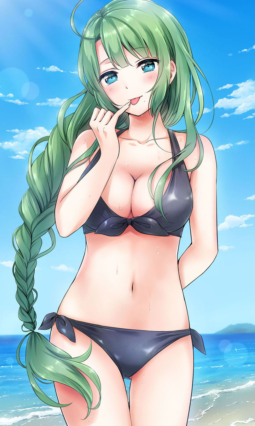 【エロ画像】艦隊これくしょんのエロコスプレの参考にしたくなる夕雲のキャラクター画像