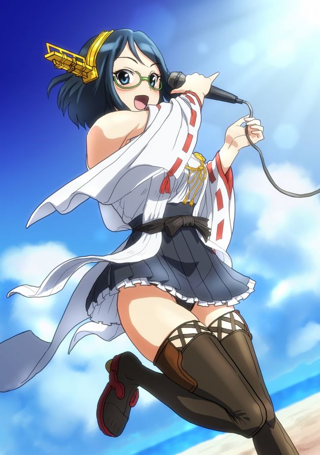 【艦隊これくしょん】声優さんのエロボイスに合わせて鑑賞したい金剛の抜けるエロ画像