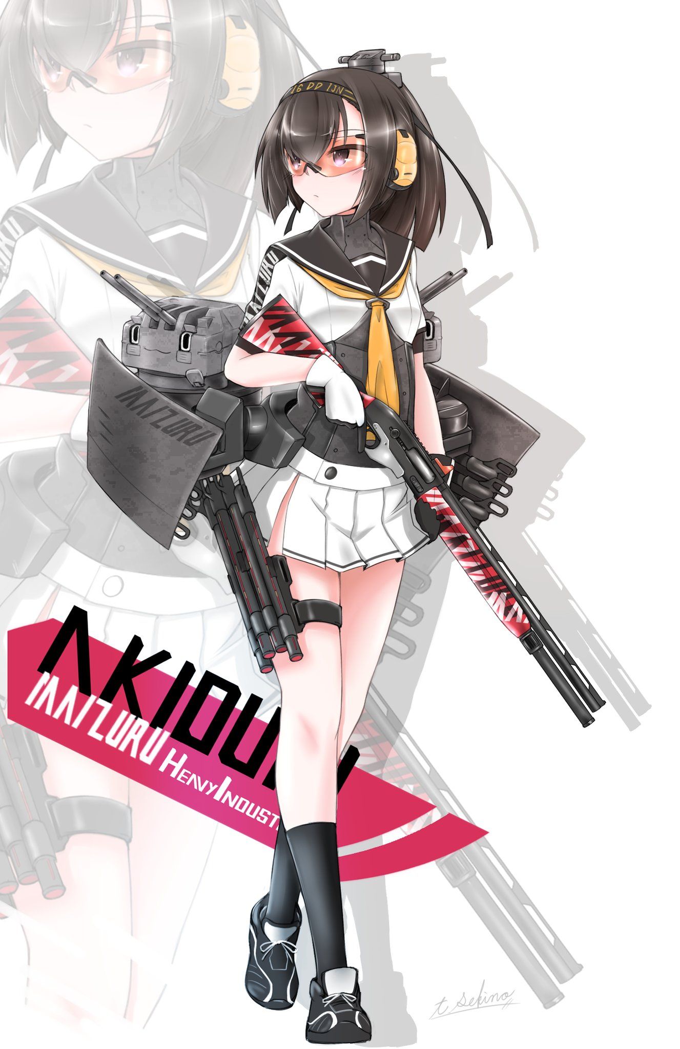 【艦隊これくしょん】秋月とハメハメ濃厚Ｈがしたくなる二次エロ画像