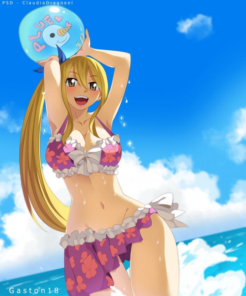 【FAIRY TAIL】ルーシィ・ハートフィリアのエッチでがっつり抜けるエロ画像