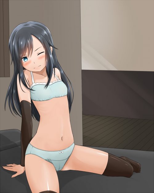 【艦隊これくしょん】潮のオナネタにできる二次エロ画像