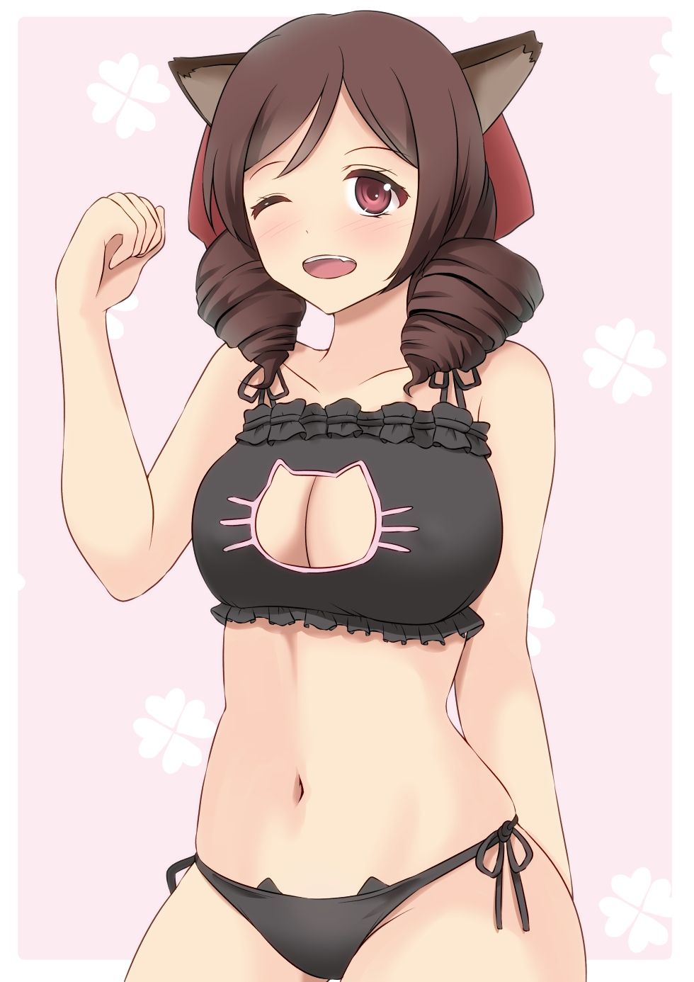 春風の悩殺必死のセクシーポーズのエロ画像！【艦隊これくしょん】