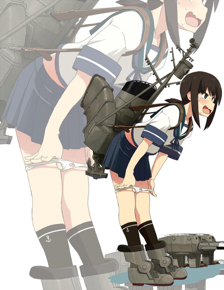 吹雪のオナニー姿を想像するだけでめっちゃ抜けるエロ画像【艦隊これくしょん】