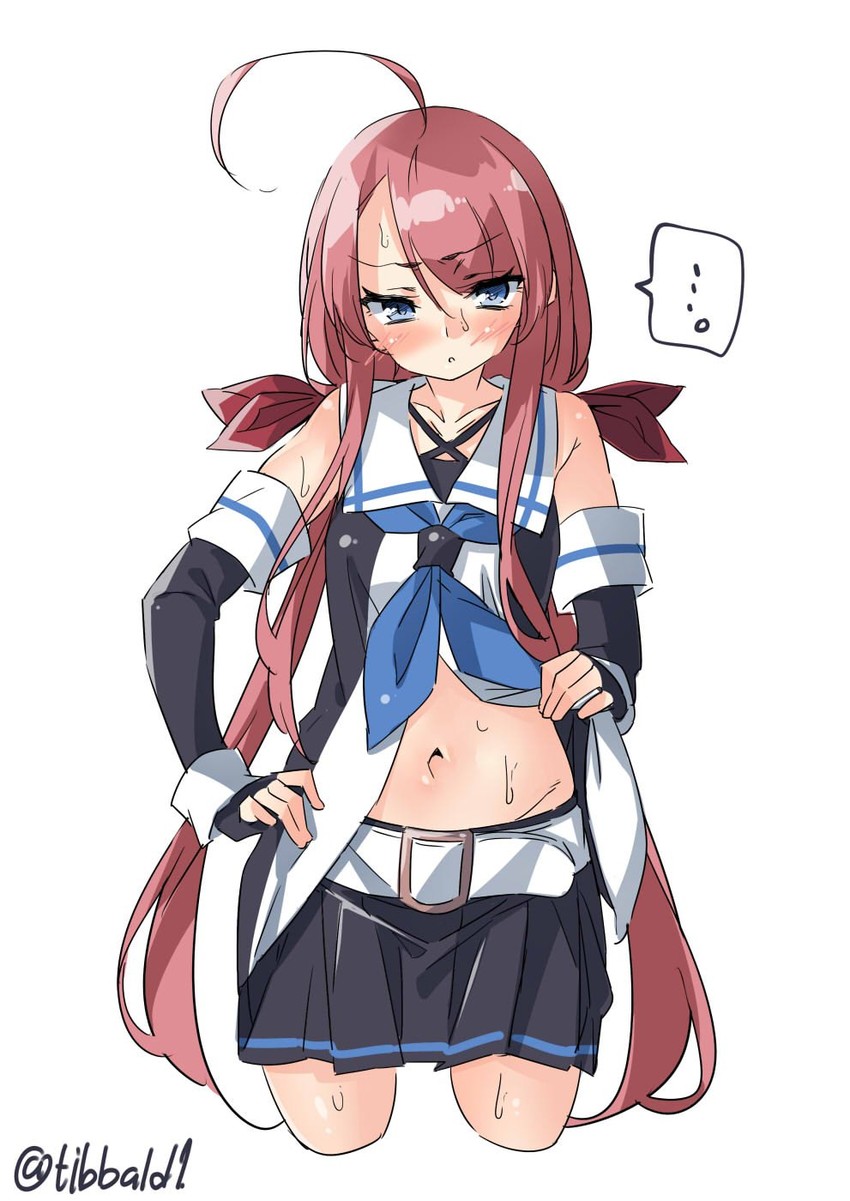 快楽に堕ちそうになってるアヘ顔の江風抜けるエロ画像！【艦隊これくしょん】