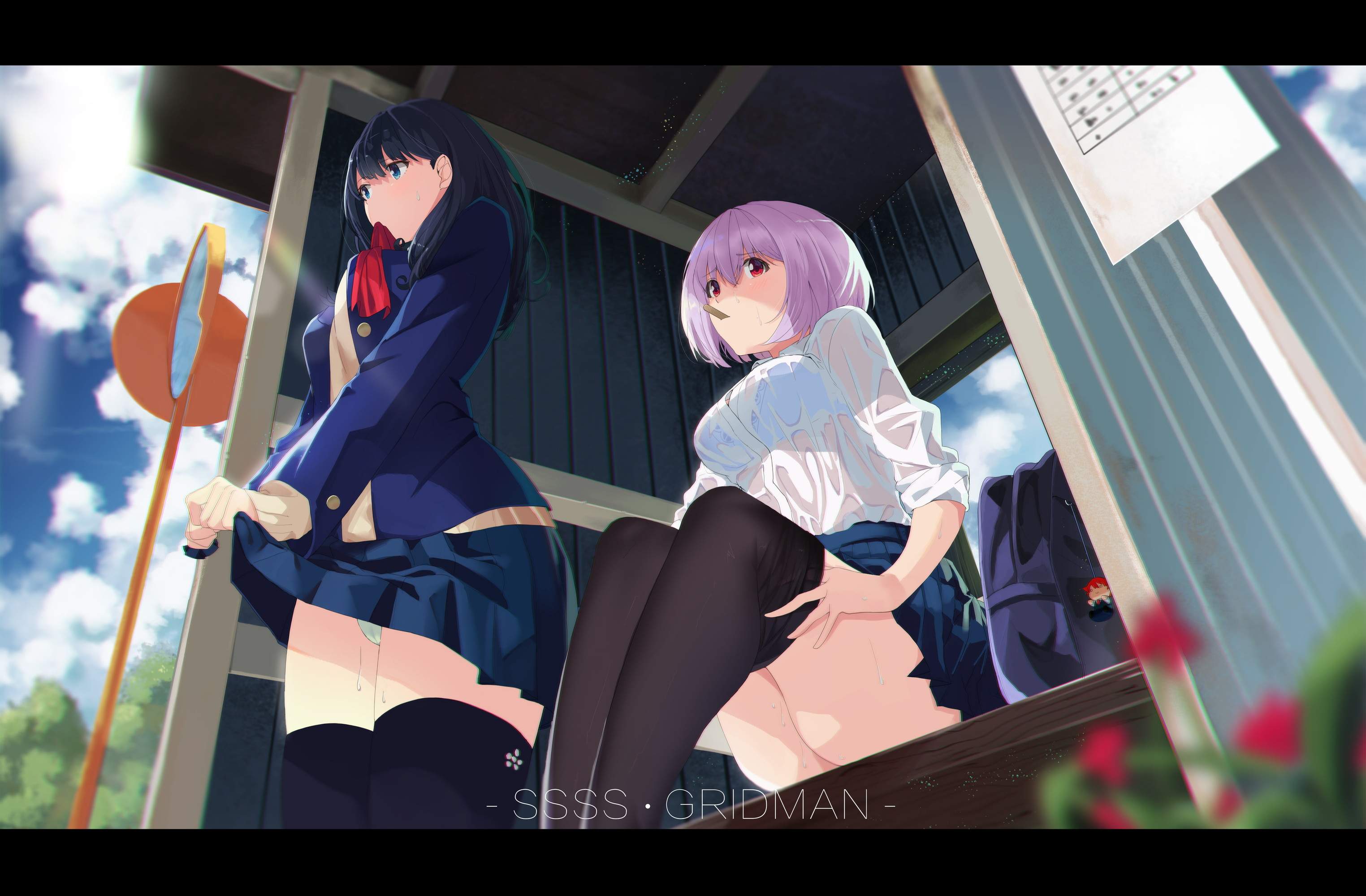 【エロ画像】可愛い新条アカネの画像を集めてみたが、エロすぎだろ・・・(SSSS.GRIDMAN)