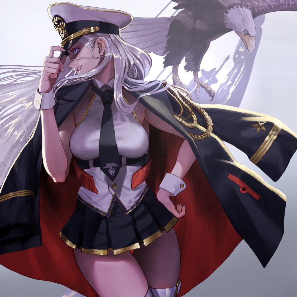 エンタープライズの悩殺必死のセクシーポーズのエロ画像！【アズールレーン】